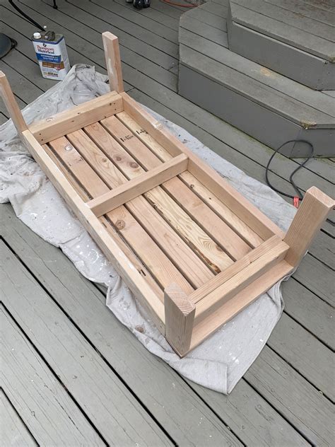 DIY Outdoor Coffee Table