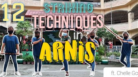 12 STRIKING TECHNIQUES IN ARNIS | 12 BASIC ARNIS STRIKES | ARNIS TUTORIAL IN NEW NORMAL | CHEONG ...