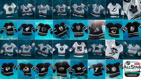 NHL’s environmentally-conscious All-Star jerseys feature team logo on ...