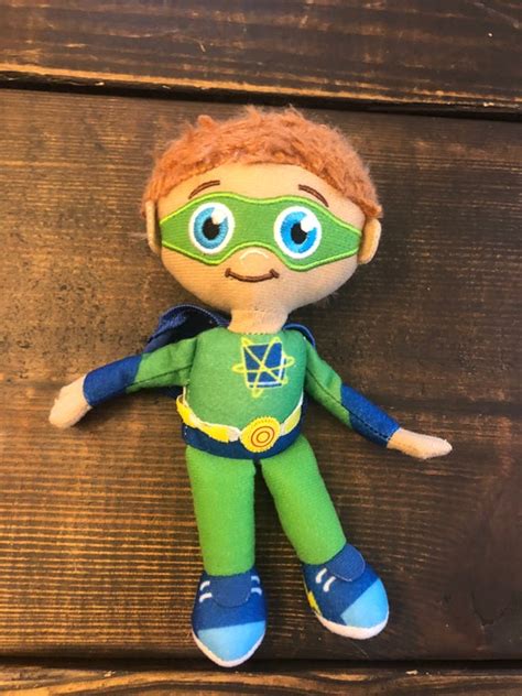 Super Why Plush Whyatt Beanstall Doll Wyatt Green Willy Super - Etsy