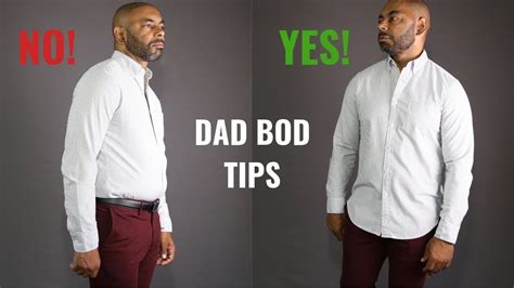 10 Best Style Tips for Dad Bods Or Chubby Guys - YouTube