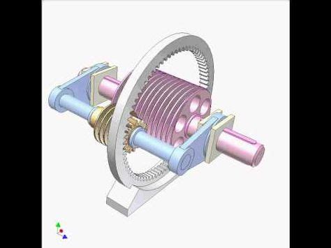 Study of planetary worm-worm drive 1a | Alemania