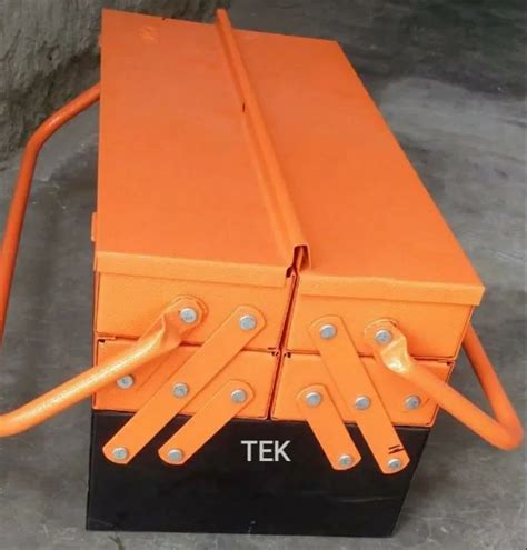 TEK Mild Steel Heavy Duty Tool Box, For Industrial, Size: 18" X 8" X 6 ...