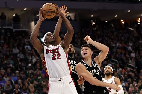 How Jimmy Butler powered Heat to dominant Game 1 road upset vs. top-seeded Bucks - The Athletic