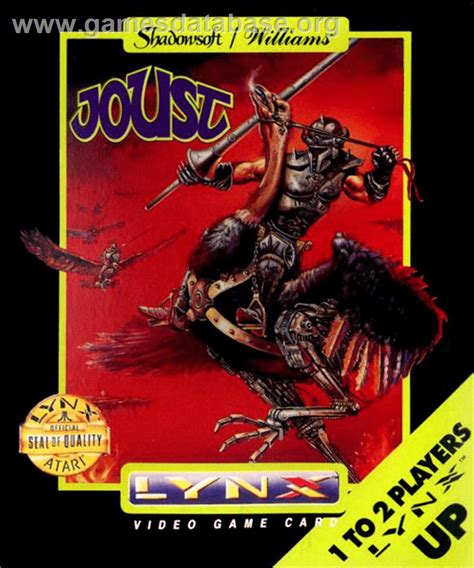 Joust - Atari Lynx - Artwork - Box