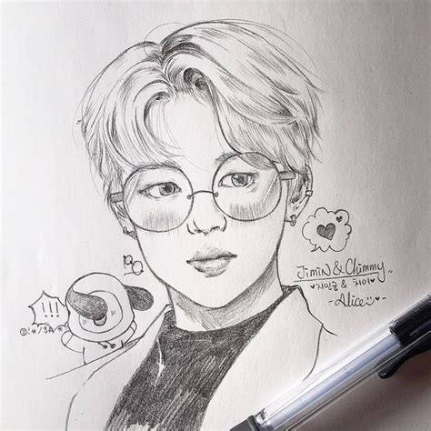 Jimin_BTS | Nhật ký nghệ thuật, Họa sĩ, Chibi