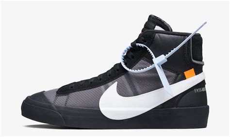 Off-White Nike Blazer Mid Grim Reaper AA3832-001 Release Date - SBD