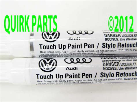 Genuine VW Volkswagen Touch-Up Paint Pen LD7X Platinum Grey Metallic ...