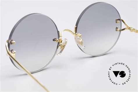 Sunglasses Cartier Madison Round Rimless Sunglasses | Vintage Sunglasses