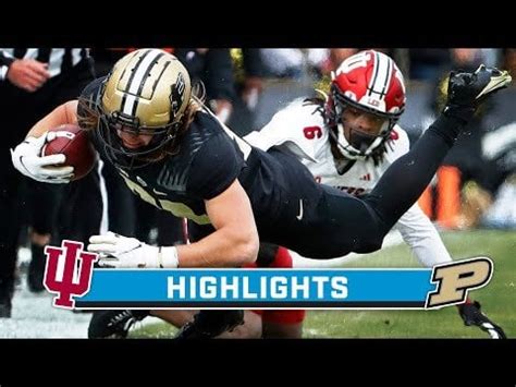 Indiana at Purdue | Highlights | Big Ten Football | Nov. 25, 2023 : r ...