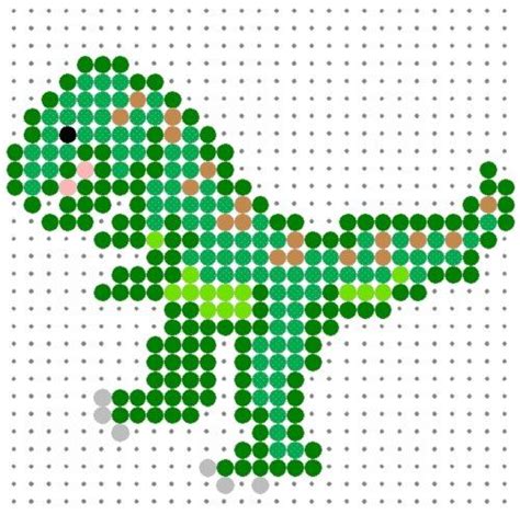 Dino Perler Beads - BEAD SKIN BRIGHT