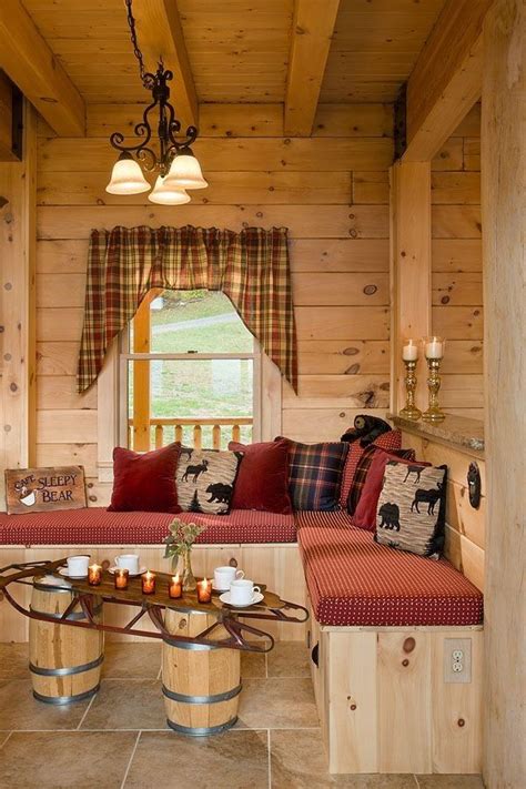 Small Cabin Decorating Ideas Elegant 969 Best Dream Log Cabin Images On Pinterest Of Small Cabin ...