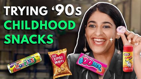 Trying 90s Childhood Snacks | Bachpan Ka Pyaar | The Urban Guide - YouTube