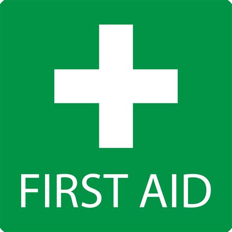 Green First Aid Kit Emergency Icon with Cross Sign. Vector 21956679 Vector Art at Vecteezy