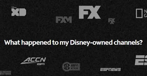 Disney Networks Go Dark On Spectrum Cable Across The U.S. - Daily Disney News