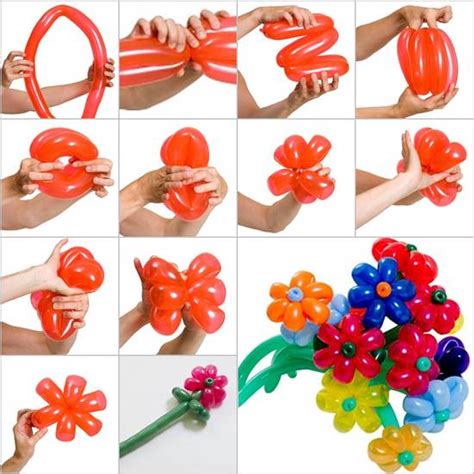 How to DIY Balloon Daisy Flowers