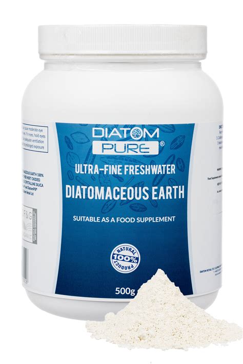 500g DiatomPure Human Supplement Food Grade Diatomaceous | Etsy