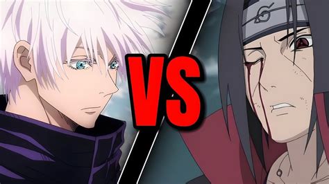 itachi mangekyou op vs gojo rn mugen jus 1.1 - YouTube