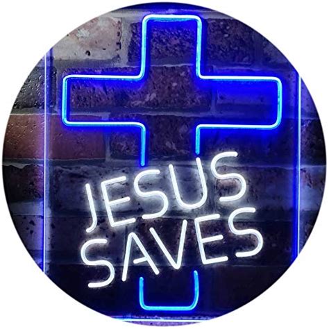 Best Jesus Saves Neon Sign You Can Buy