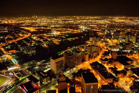 Newark at Night from the Air - Newark, New Jersey | Aerial Photos