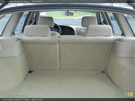 Beige Interior Trunk for the 2000 Daewoo Nubira CDX Wagon #29902194 ...