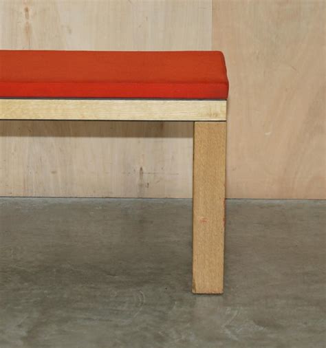 JAMES BURLEIGH RED X-LARGE KITCHEN DINING TABLE BENCH SIZES and COLOURs For Sale at 1stDibs
