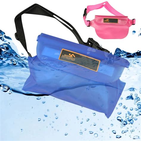 Waterproof Waist Bag With Belt Phone Pocket Dry Safe Pouch Pack for ...