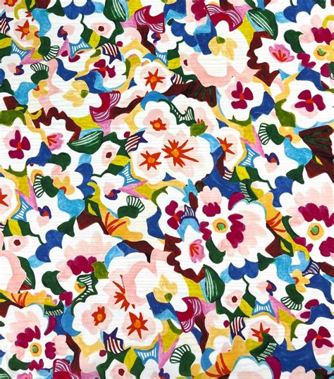 Pin by MsEnvy Company on 2024SS Silk Print | Modern Floral in 2023 | Silk printing, Modern ...