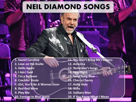 20 Best Neil Diamond Songs of All Time - Spinditty