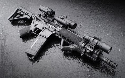 Wallpaper Assault rifle M4 Army
