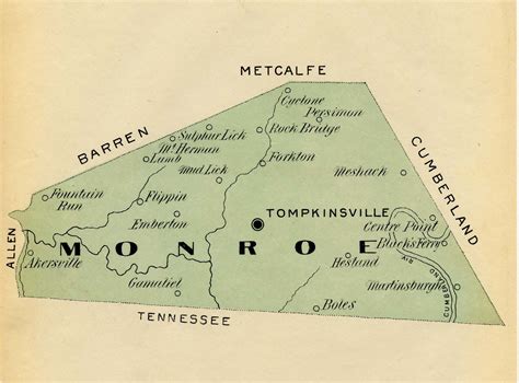 "Historical Overview of Monroe County, Kentucky" by Philip Thomason and ...