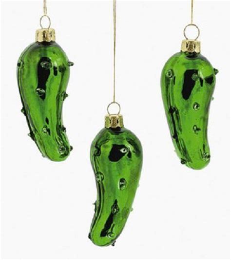 The Pickle Christmas Ornament Tradition Has More Than One Variation To Its Story