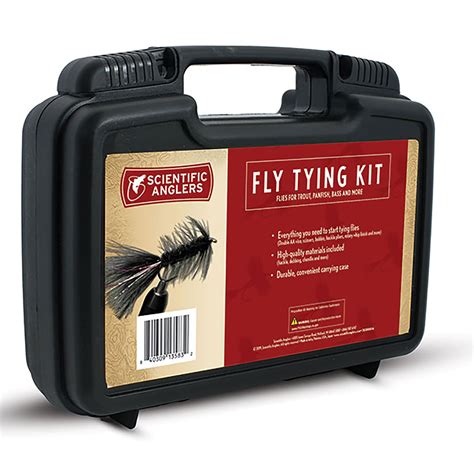 Scientifc Anglers Deluxe Fly Tying Kit Includes Materials and Tools | eBay