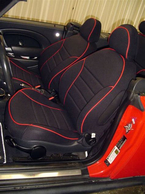 Mini Cooper Full Piping Seat Covers | Seat covers, Car seats, Bucket seat covers