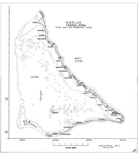 Tarawa Map • Mapsof.net