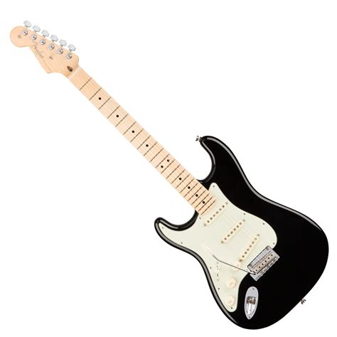 Fender American Pro Stratocaster Left Handed MN, Black at Gear4music