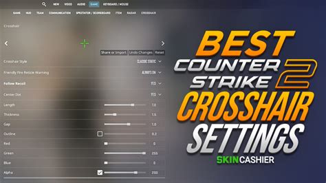 Best CS2 Crosshair Codes And Settings 🎯