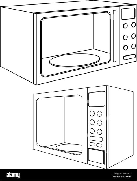 How To Draw A Oven - Intelligencesupply16