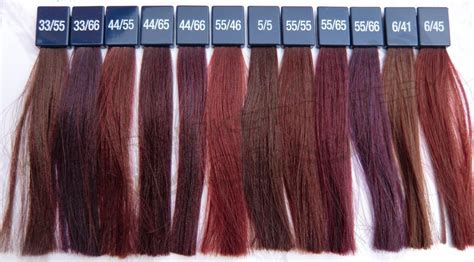 Wella, koleston color | Wella hair color, Hair color swatches, Matrix hair color