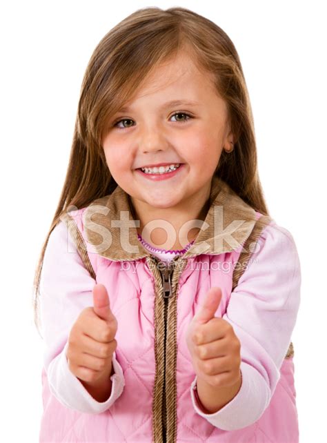 Girl With Thumbs Up Stock Photo | Royalty-Free | FreeImages