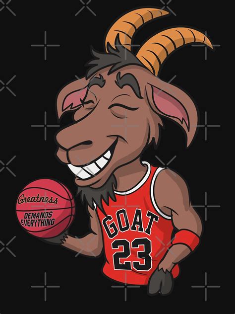 "The GOAT - Michael Jordan 23" T-shirt for Sale by SergeantSwagger | Redbubble | goat t-shirts ...