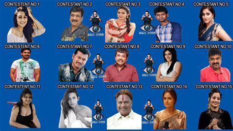 Bigg Boss Tamil Season 2 Contestants Final List | Kamal Haasan | Vijay Tv - YouTube