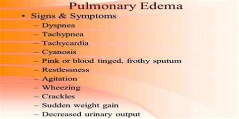 Pulmonary Edema (Symptoms, Diagnosis, Treatment, and Prevention) - Assignment Point