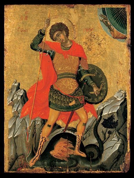 Saint George, 1499 - Orthodox Icons - WikiArt.org