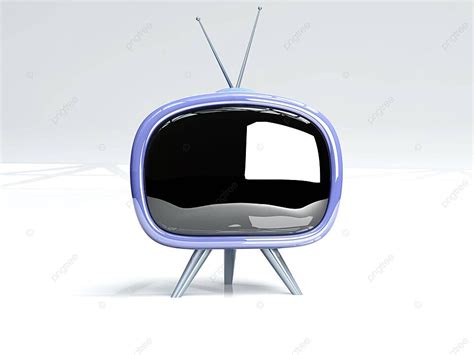 Retro Tv Old Television Antenna Photo Background And Picture For Free Download - Pngtree