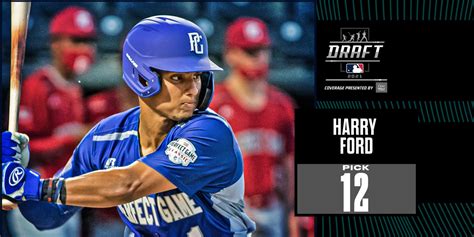 Harry Ford picked No. 12 by Mariners in MLB Draft