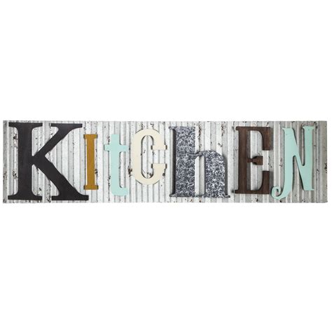 Kitchen Corrugated Metal Wall Decor | Hobby Lobby | 1466036