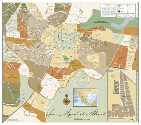 Map Of San Miguel De Allende Neighborhoods - Printable Online