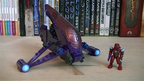 Halo Mega Bloks 96859 Covenant Banshee Review - YouTube