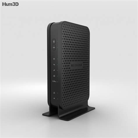 NetGear C3000 Wi-Fi Cable Modem Router 3D model - Electronics on Hum3D